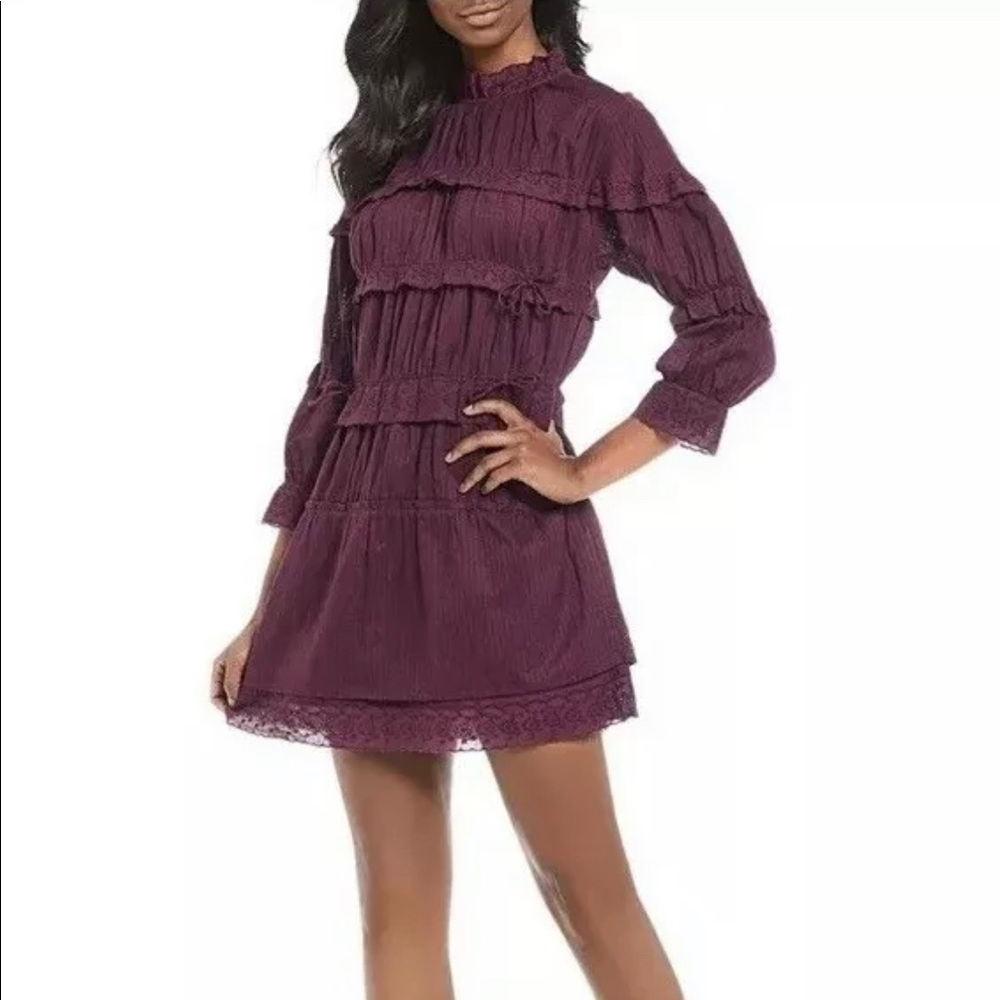 Chelsea & Violet Victorian Tiered Ruffle Dress